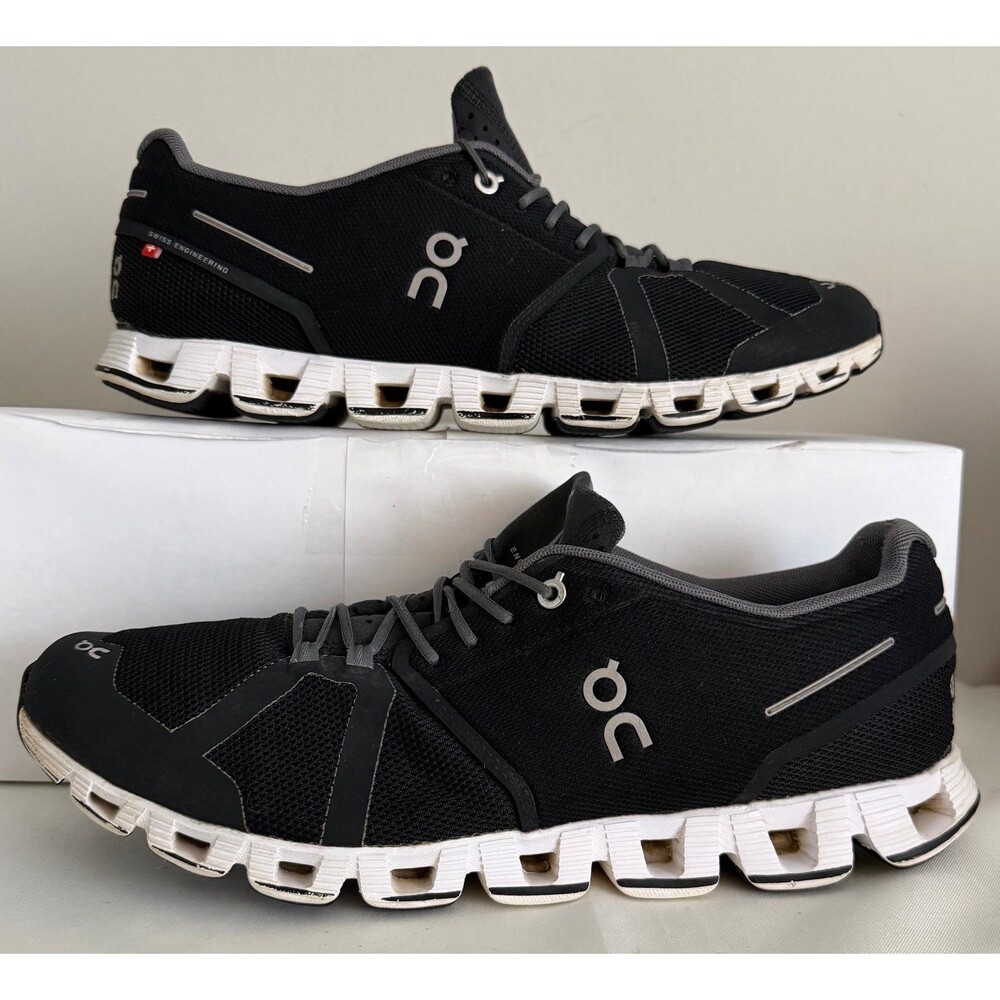 On Running Shoes Cloud Black Athletic Sneakers Men's 11.5